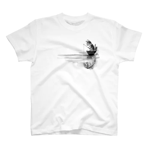 釣り猫 Regular Fit T-Shirt