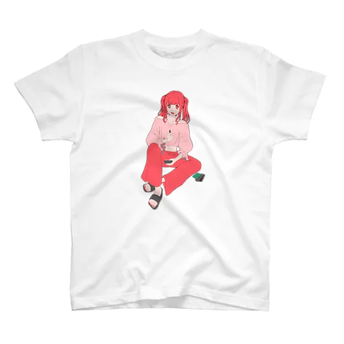 twin tail tshirt Regular Fit T-Shirt