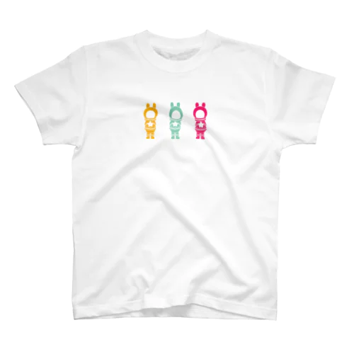 🚀20枚限定🚀宇宙戦士ウサ　kyawaii colour 티셔츠