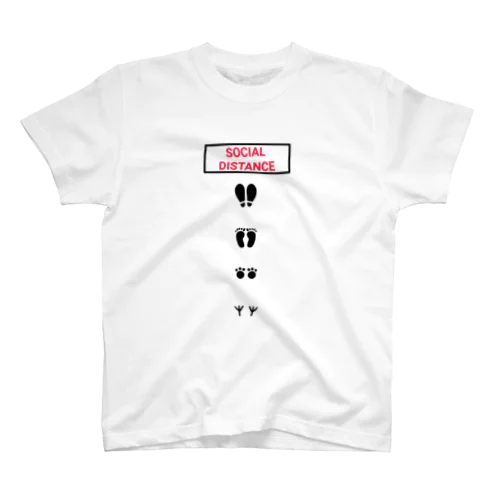 SOCIAL DISTANCE スタンダードTシャツ