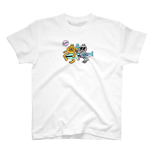 Aloha cat Regular Fit T-Shirt