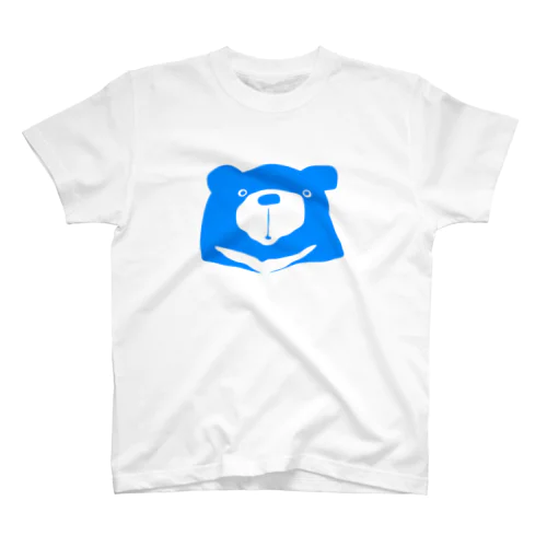 Light blue-with white edge Regular Fit T-Shirt