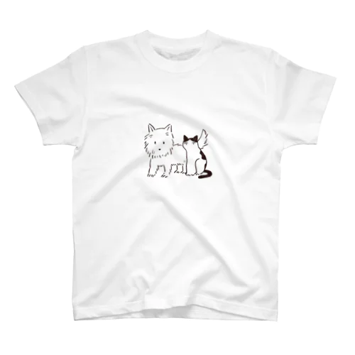 いぬねこ Regular Fit T-Shirt