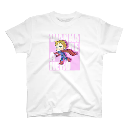 ヒーローになりたいマットくん スタンダードTシャツ