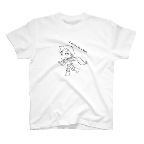 ヒーローになりたいマットくん Regular Fit T-Shirt