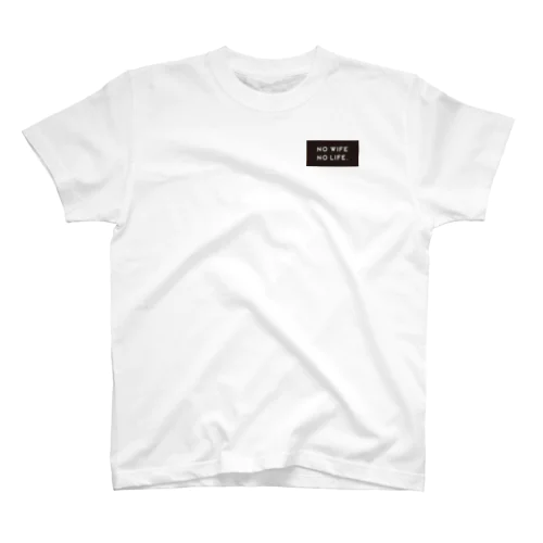 NO WIFE NO LIFE. Regular Fit T-Shirt