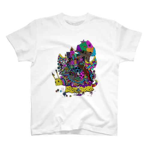 Magical Snail color ver. Regular Fit T-Shirt