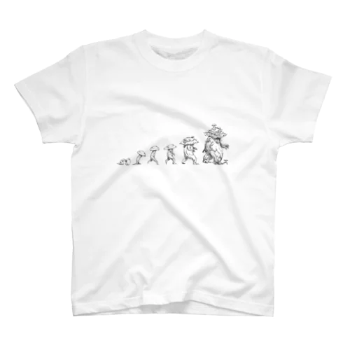 マタンゴ進化図A スタンダードTシャツ