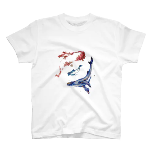 鯨遊び スタンダードTシャツ