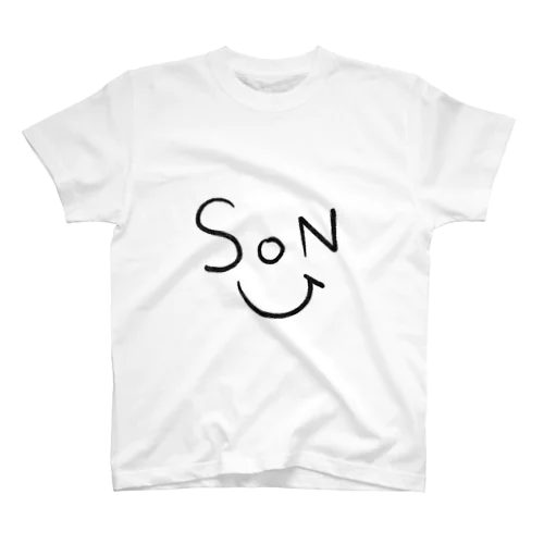 仲良し家族。【son】 Regular Fit T-Shirt