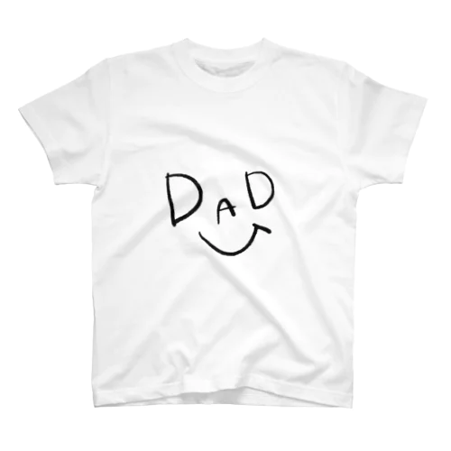 仲良し家族。【dad】 Regular Fit T-Shirt