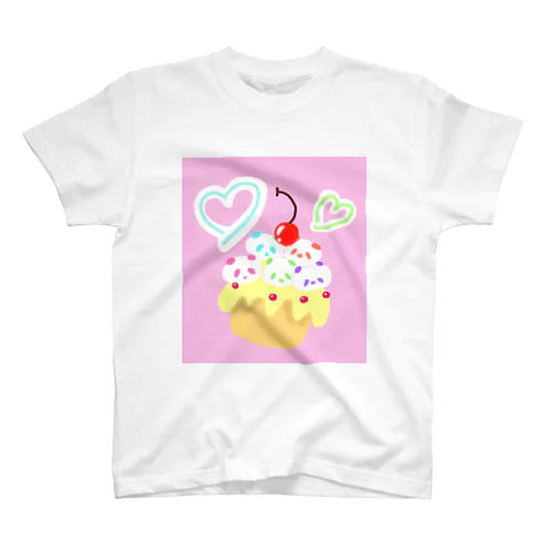 パンダカップケーキ Regular Fit T-Shirt