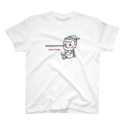 ハッピーゴリラ　ピノキオ-2 Regular Fit T-Shirt