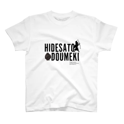 HIDESATO&DOUMEKI/シルエット Regular Fit T-Shirt