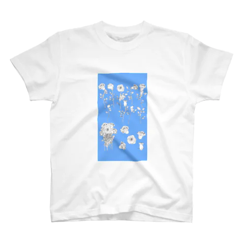 バラの花 Regular Fit T-Shirt