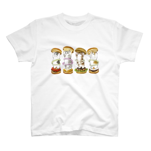 にゃんこバーガー Regular Fit T-Shirt