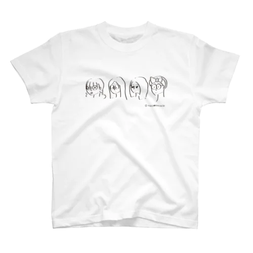 ターンレフト４人 スタンダードTシャツ