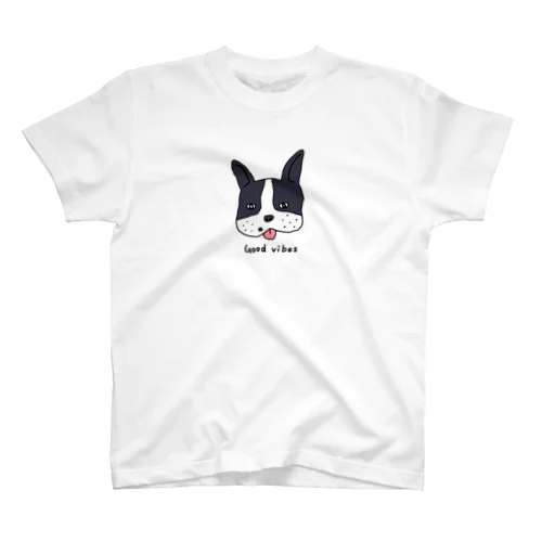 Good Vibes Dog Regular Fit T-Shirt