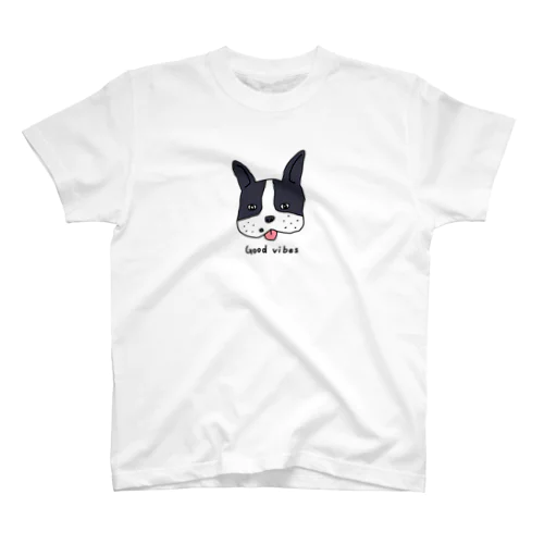 Good Vibes Dog スタンダードTシャツ