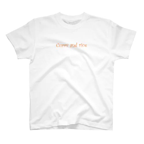 ボクセル Curry and rice スタンダードTシャツ