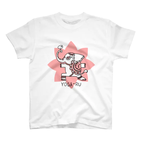 YOGA-RU;ヨガール　ゾウ スタンダードTシャツ