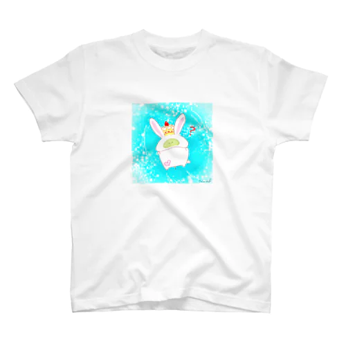 《イラスト09》＊かめうさぎ＊ Regular Fit T-Shirt