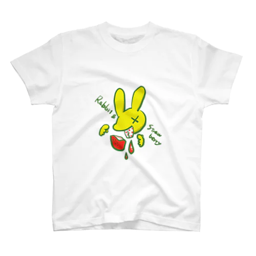 らびっと&すとろべりー(食す) スタンダードTシャツ