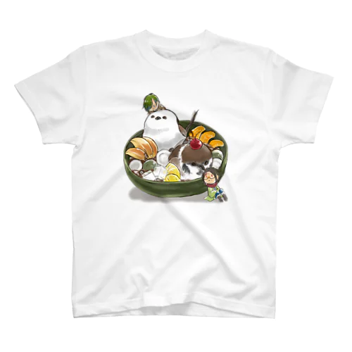 あんみつ鳥と幼馴染 Regular Fit T-Shirt