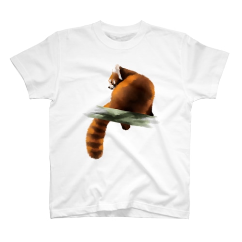 Animals シリーズ 〜レッサーパンダ〜 Regular Fit T-Shirt