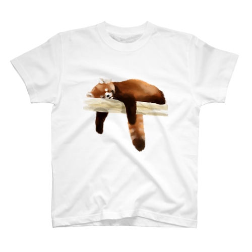 Animals シリーズ 〜レッサーパンダ〜 Regular Fit T-Shirt