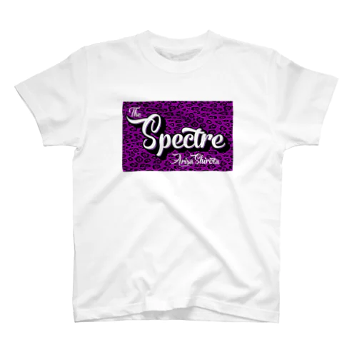 【白田亜利紗コラボ】Spectre Leopard Purple Regular Fit T-Shirt