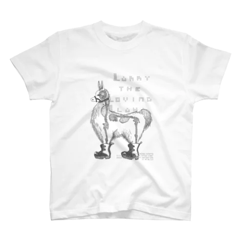 Larry the  Loving  Llama スタンダードTシャツ