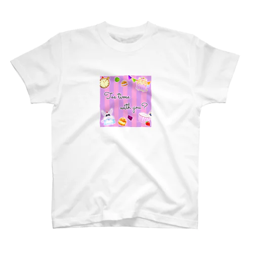 《ハロウィン》＊Tea time with you?*02チェシャ猫＊ スタンダードTシャツ