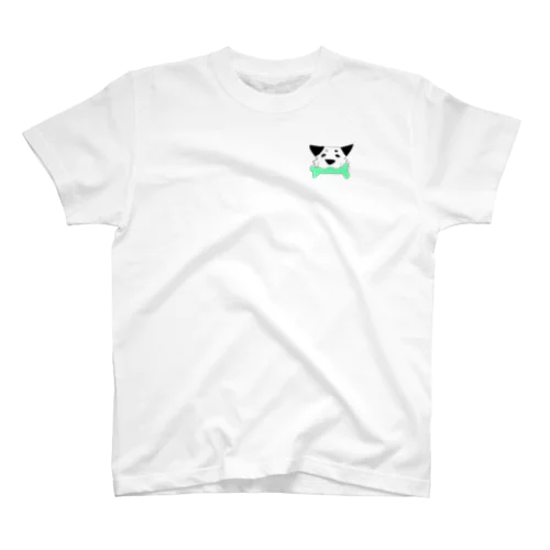 グリーン骨ぶちゃ Regular Fit T-Shirt