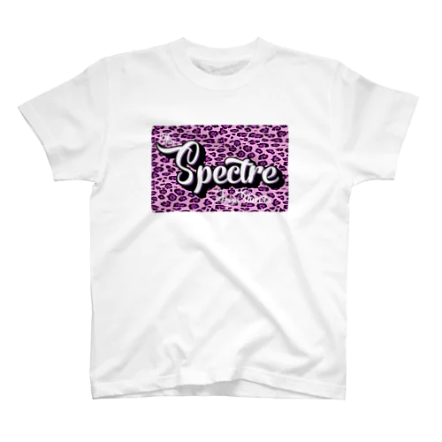 【白田亜利紗コラボ】Spectre Leopard Light Purple スタンダードTシャツ
