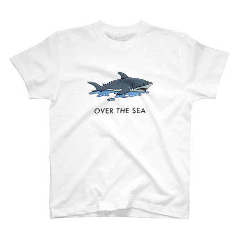 打ち上げられたサメ Regular Fit T-Shirt
