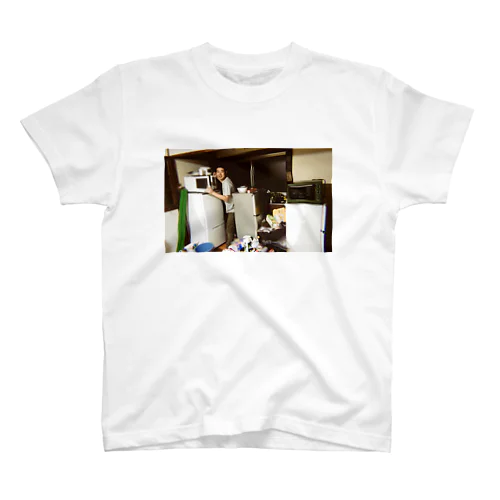 冷蔵庫廃品回収記念品(カラー) Regular Fit T-Shirt