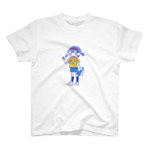 体育祭のオタクちゃん スタンダードTシャツ