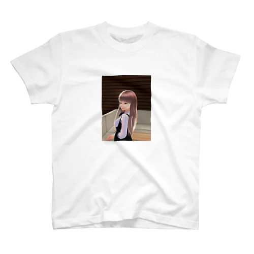 オリジナルキャラクター  黒猫ナナちゃんグッズ Regular Fit T-Shirt