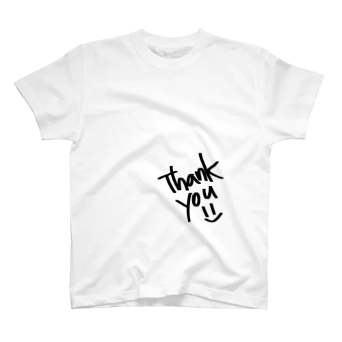 カフェ風「Thank you」 スタンダードTシャツ