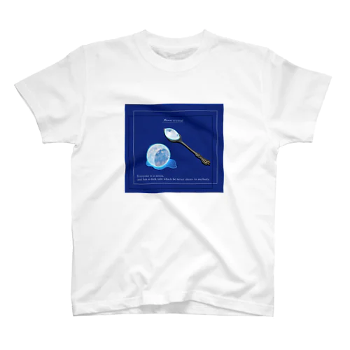 The moon on a rainy night スタンダードTシャツ