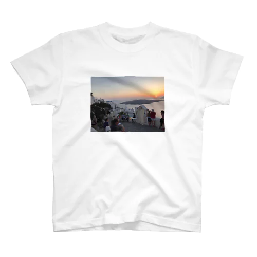サントリーニの景色 Regular Fit T-Shirt