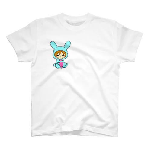 あおい うさぎさん スタンダードTシャツ