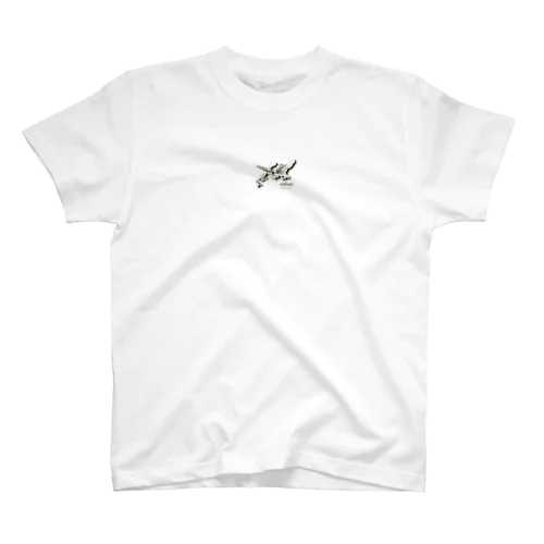 albino. White Line. Regular Fit T-Shirt