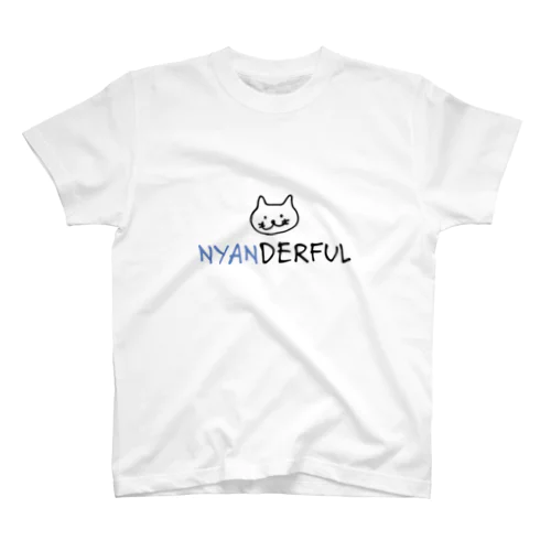 猫のニャンダフルちゃん Regular Fit T-Shirt