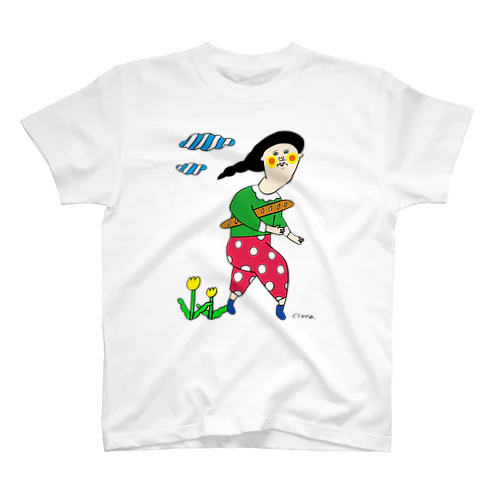 小脇にパン Regular Fit T-Shirt