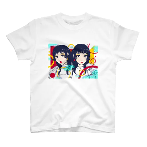 POPなふたり スタンダードTシャツ