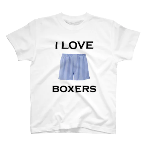 I LOVE BOXERS スタンダードTシャツ