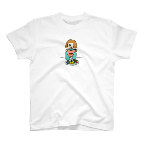 wanatabeお子様ランチTシャツ(frontprint) スタンダードTシャツ