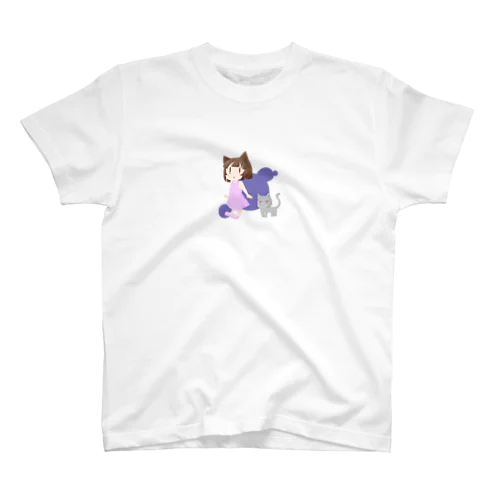 ねこみみちゃん Regular Fit T-Shirt